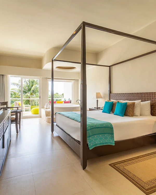 deluxe ocean view suite at palmar beach resort