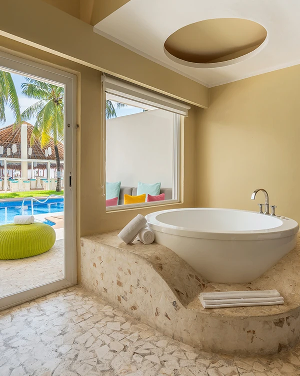 deluxe swim up suite at palmar beach resort riviera maya