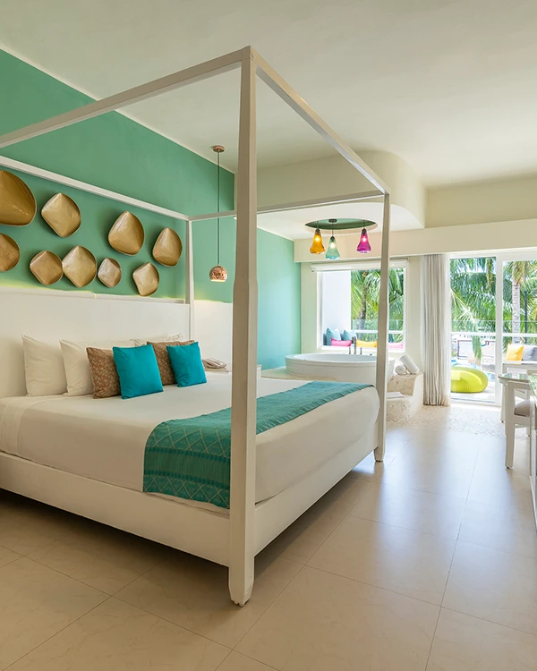 deluxe suite at palmar beach resort riviera maya